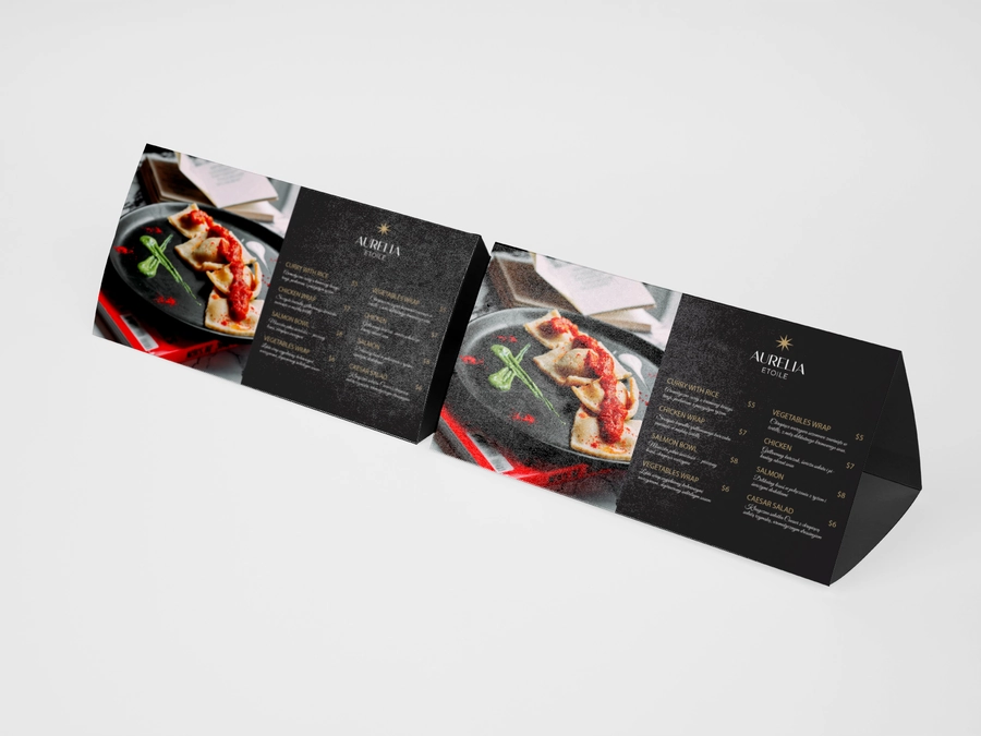 Prezentery trójkątne z paskiem klejowym